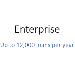 Enterprise - up to 12000 loans per year