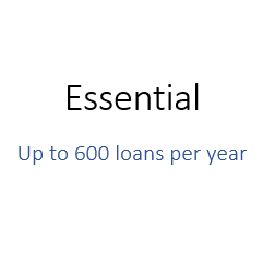 Essential - up to 600 loans per year