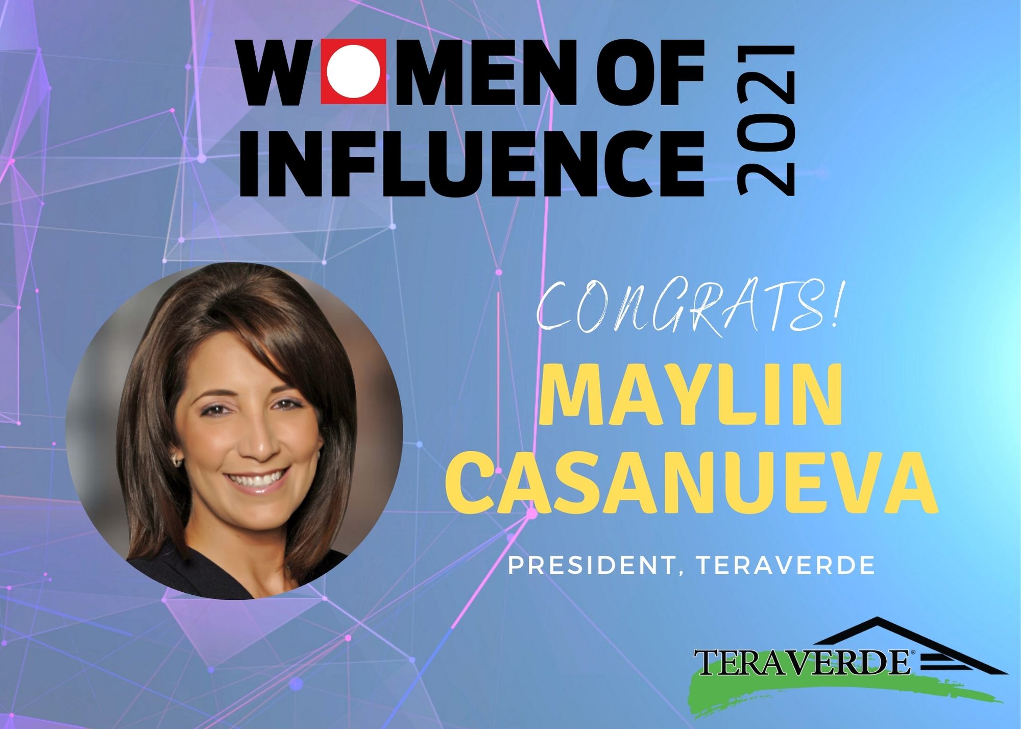 maylin women of influence award